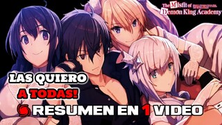 EL REY DEMONIO MÁS FACHERO! 😎🔴 Maou Gakuin no Futekigousha RESUMEN EN 1 VIDEO