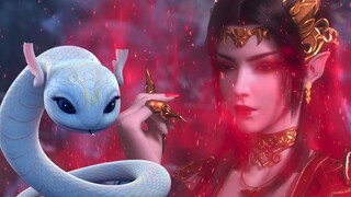 Xiao Yanzi uses food to seduce the colorful sky-swallowing python. She can be both a pet and a wife.