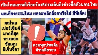 ด่วน!พลิกล็อกเจ็บจิ๊ด? เกาหลีเรียกร้องสาวไทย5ประเด็นจากข่าวซื้อตัวนกฬไทย ทำไม9สื่อต้องโวยวายโรมาเนีย