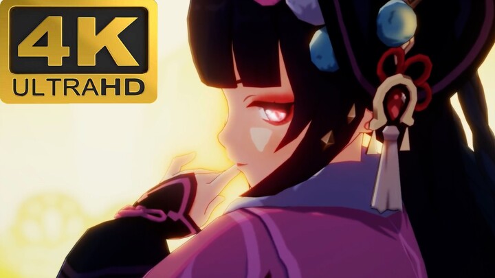 [ Genshin Impact ][4K|60fps] Yunjin Opera "Goddess Splitting View" Plot PV