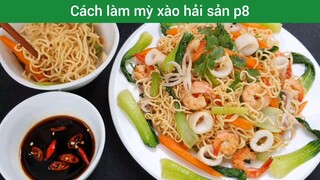 Cách làm mỳ xào hải sản p8