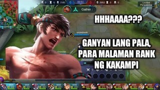 PAANO MALALAMAN ANG RANK NG KAKAMPI SA MOBILE LEGENDS + ALUCARD SAVAGE | MLBB