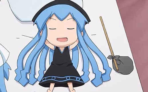 The story of the white squid girl and the black squid girl!
