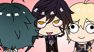 【原神动画】魈：你们两个最好有事