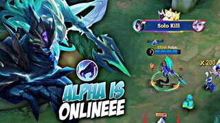 Alpha Baack To Jungler!? - Mobile Legends