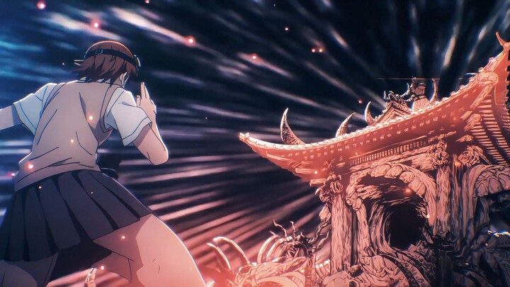 "Shinjuku Showdown: Mikoto Misaka vs. Accelerator"