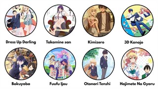 8 anime romance cowok biasa dengan cewek populer dalam 6 menit