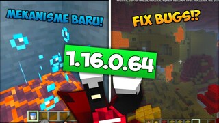 UPDATE! MCPE 1.16.0.64 BETA XBOX! - MEKANISME BARU! & FIX BUGS!?