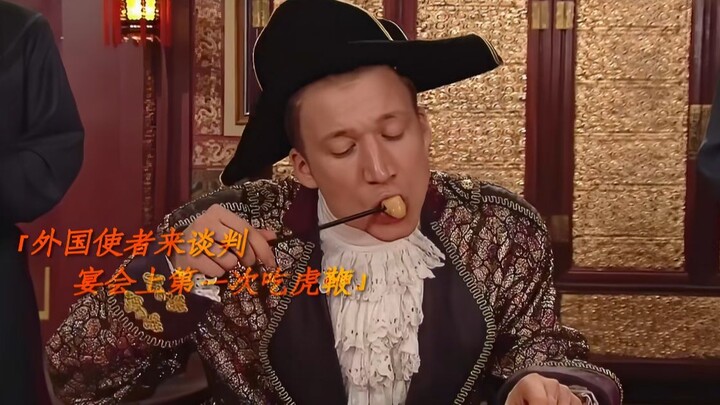 Foreign Ambassador Throws Up in Shock After Trying Tiger * for the First Time