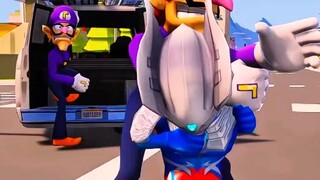 Ultraman Zero breaks through to rescue little Zero.