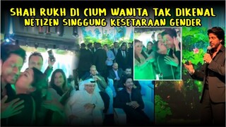 Heboh! Bukannya Minta Maaf, Setelah Cium Shah Rukh Didepan Umum Penggemar Wanita Justru Ketawa