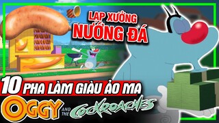 OGGY AND THE COCKROACHES: Top 10 Lần Làm Giàu Ảo Ma Nhất - Sự Thật Thú Vị | meXINE