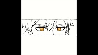 That Time When I Draw Genshin Impact Zhongli Eye #genshinimpact #genshinfanart #timelapse #zhongli