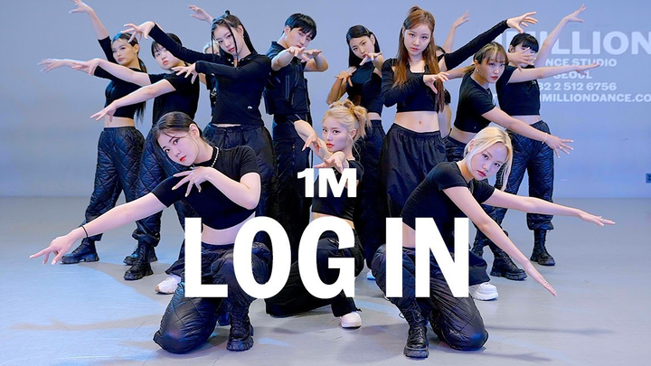 Latihan di ruang latihan sudah dimulai! FIFTY FIFTY - Log in _ Koreografi KOOJAEMO (dari 1 juta)