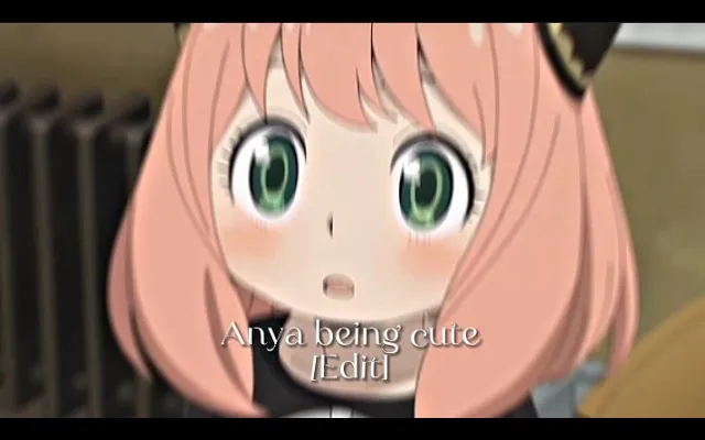 อันย่าน่ารักที่สุด spyxfamily amv
