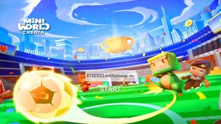 Mini World Cup 2022 NEW Login Screen