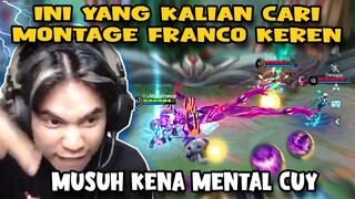 MONTAGE FRANCO KEREN PARAH | Gameplay franco solo rank di mhytical glory