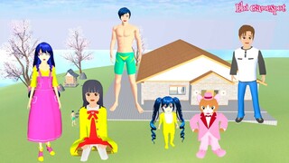 Yuta & Mio Bukan Adik Beradik? B@yi Celine Di Usir Kucing Di Rumah Yuta - Sakura School Simulator