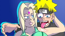 Naruto & Tsunade/ kelakuan  bejat pak kades waktu masih labil/ parodi naruto