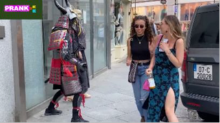 samurai prank 3  #havefunwithme