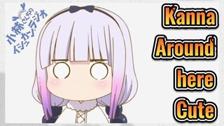 [Miss Kobayashi's Dragon Maid]  Mix cut |Kanna Around here Cute