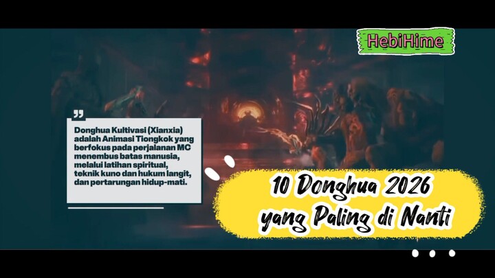 10 Donghua 2026 yang Paling di Nanti
