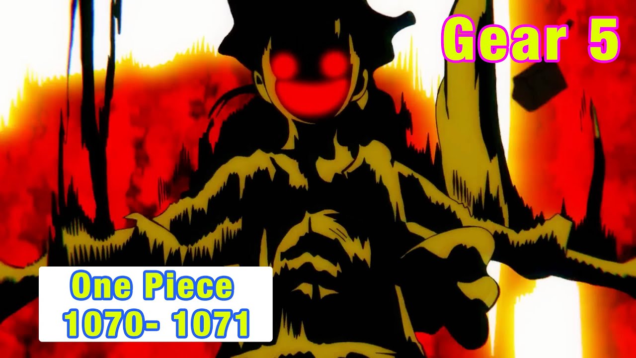 Gear 5 Luffy VS Kaido Full Fight  One Piece Episode 1071 - BiliBili