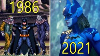 Evolution of Batman Games 1986-2021