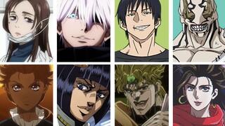 Berapa banyak karakter yang memiliki pengisi suara yang sama di "Jujutsu Kaisen" dan "JOJO"?