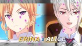 [AMV] Erina x Alice || AMV Daddy style - All around the world