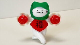 You thought he was spinning a handkerchief, but he was actually spinning...