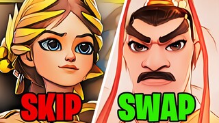 Don't mess up your only chance! Here are the best commanders to swap for