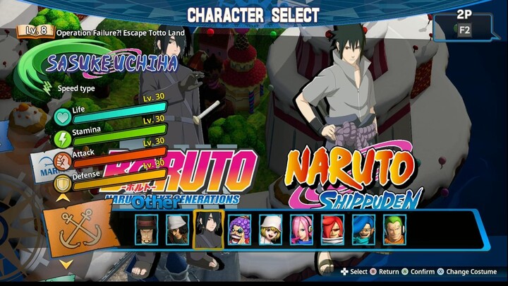 Waduh!! Sasuke Masuk Dunia One Piece Nih, Auto Bantai Bantai Semua