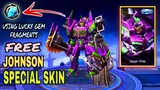 Free Johnson's Special Skin Using Lucky Gem Fragments • Mobile Legends