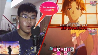 YES!! THIS IS IT!!! | Classroom of the Elite Season 2 Ending Theme REACTION