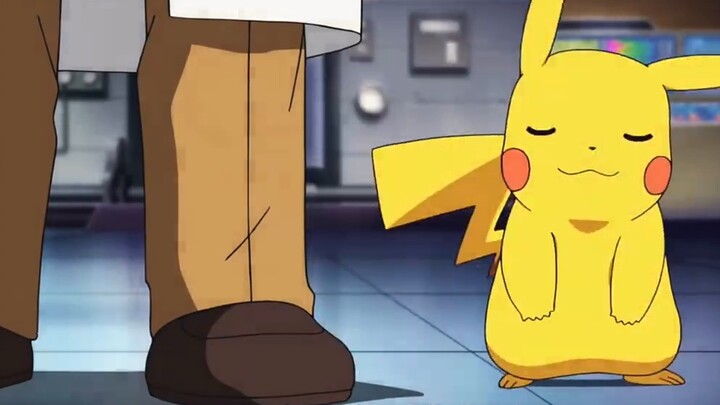 Xiaozhi was not late that day, just to meet Pikachu