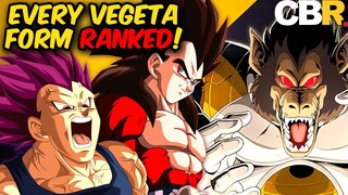 Dragon Ball: Every Vegeta Form In Order