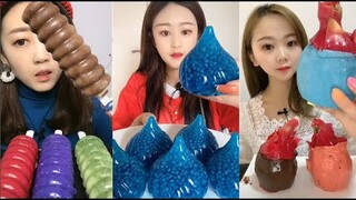 [ASMR] THÁNH ĂN ĐÁ| Ăn Đá lạnh, chocola đông lạnh đa màu sắc| Ice Eating MUKBANG SATİSFYİNG#100