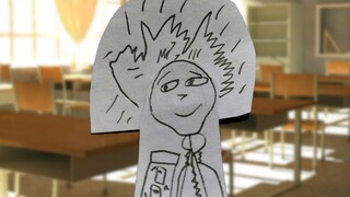 火柴人只是在吹头发！！！