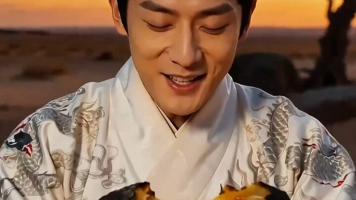 องครักษ์จิ่นอี้หิวจนเป็นลม ถึงกับต้องกิน “ไม้ผุเน่า” คำเดียวไส้ทะลัก จนกินไปร้องไห้ไป!