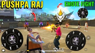 Free Fire Emote Fight On Factory Roof 👿 Adam vs Hip Hop PUSHPA Emote Fight ⚡ Garena Free Fire 🔥