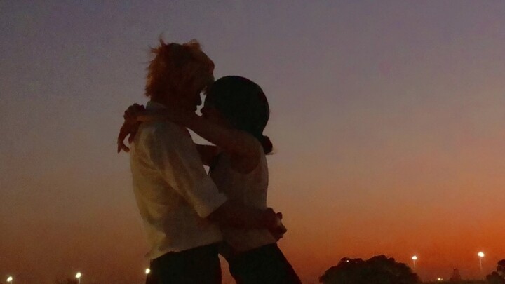 Chainsaw Man cos tidbits｜Denji and Lace Let's fall in love tonight.