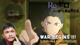 LETSSS GOOOO!!!! | Rezero Hajimeru Isekai Season 2 Episode 14 REACTION | Anime Reaction Indo