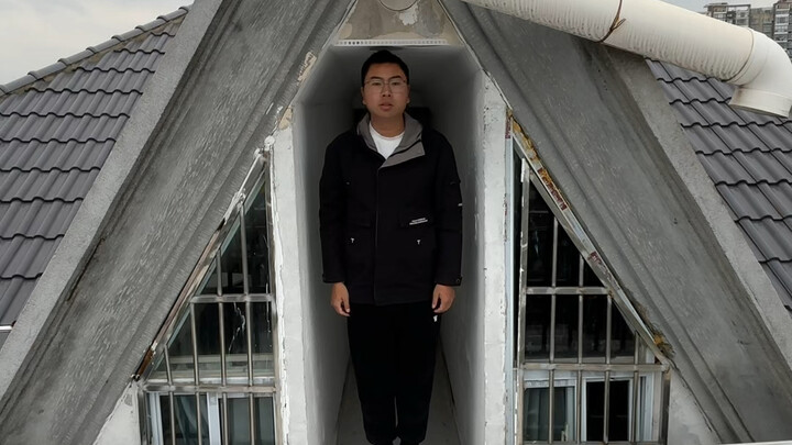 Extra-large loft, transformed into four rooms.
