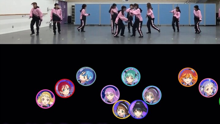 [Movement video] Jump Into the New World♥liella♥A gorgeous movement of 11 people✨