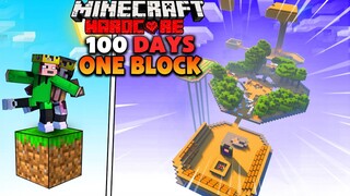 Tóm tắt 100 ngày cùng người yêu sống trên 1 block bất ổn trong minecraft sinh tồn không siêu khó