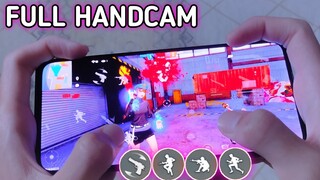 HANDCAM TUTORIAL ONE TAP HEADSHOT TRICK ON MOBILE