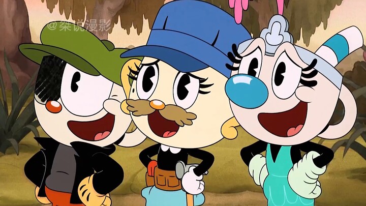Cuphead Adventure Season 3: The three Cupheads transform into disguised couriers!
