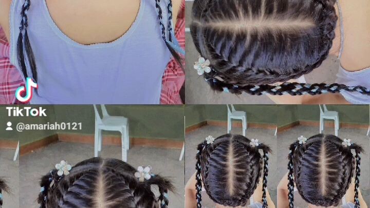 every morning hairstyle tuwing papasok ng school