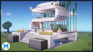 ⚒️ How to Build a Nice Modern House in Minecraft | #3